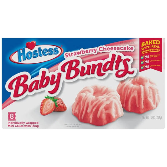 HOSTESS BABY BUNDTS STRWBRRY 6CT