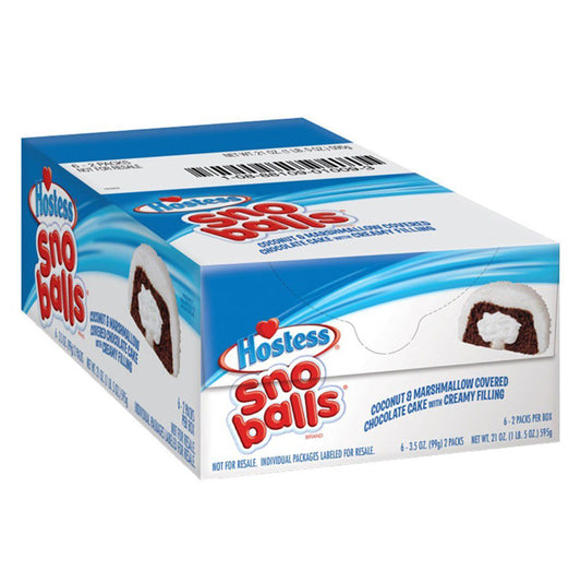 HOSTESS SNOBALLS 3.5OZ/6CT