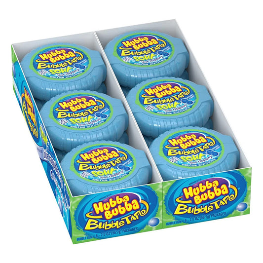 HUBBA BUBBA SOUR BL RASP 12CT