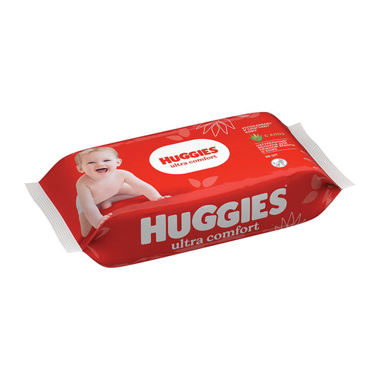 HUGGIES BABY WIPES NATRL 56PC/1C