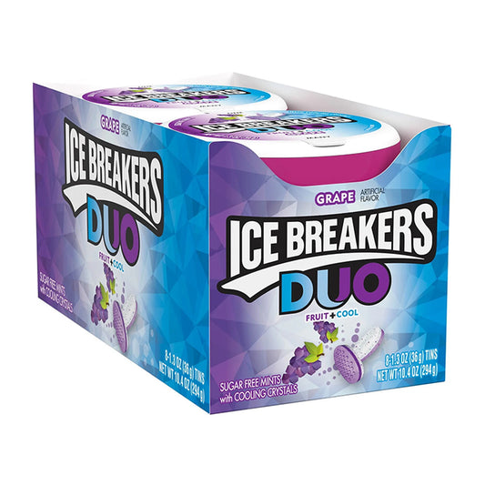 ICE BREAKERS DUO GRAPE 8CT