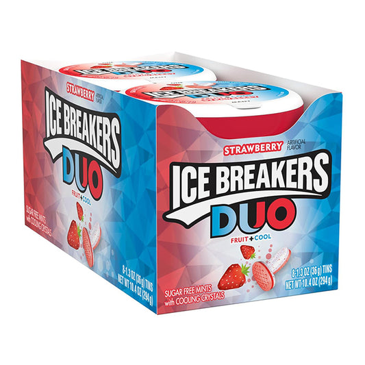 ICE BREAKERS DUO STRAWBERRY 8CT