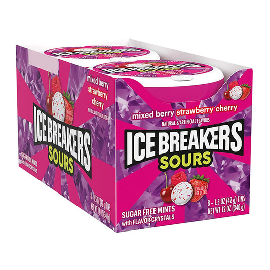 ICE BREAKER SOUR BERRY MINT 8CT