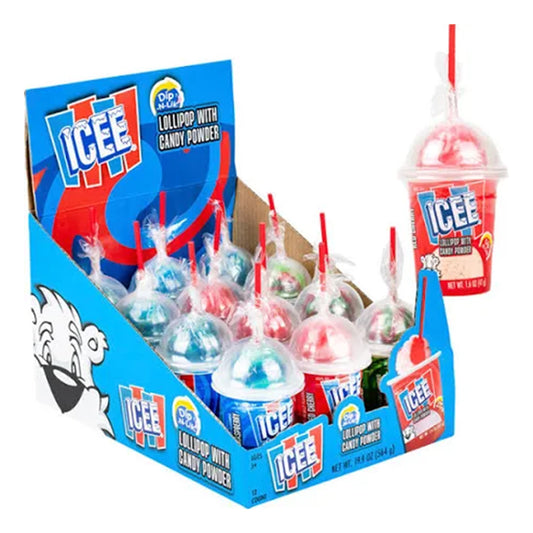 ICEE DIP-N-LIK LOLLIPOP 12CT