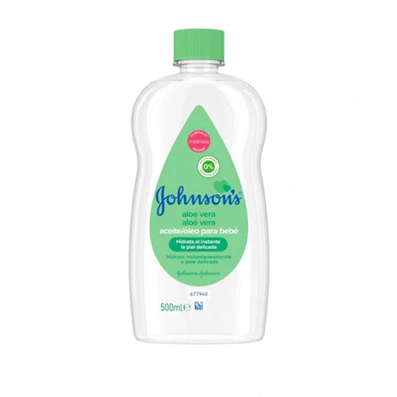 JOHNSONS BABY OIL ALOE VERA 500ML