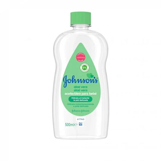 JOHNSONS BABY OIL ALOE VERA 500ML