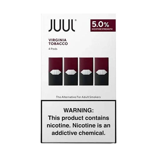 JUUL VIRGINIA TOBACCO 5% 8CT