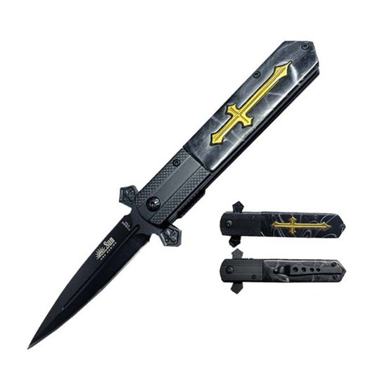 KNIFE GLX90BMBKZ-BLACK-1CT