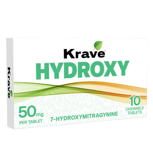 KRAVE HYDROXY 50MG 10PK/6CT