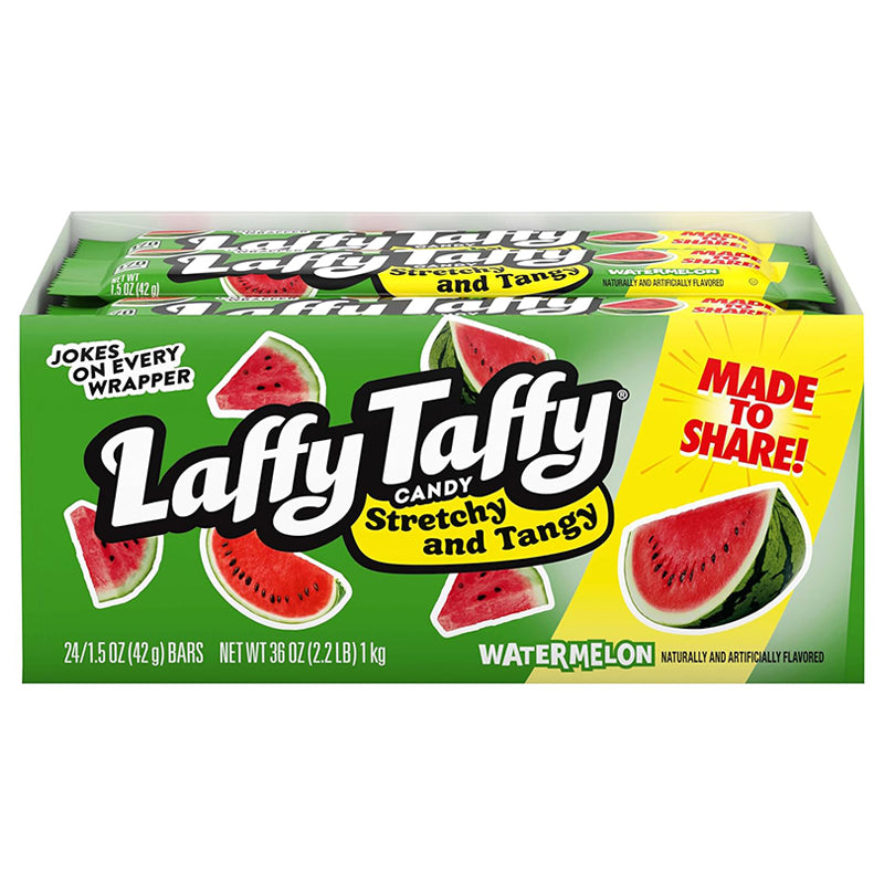 LAFFY TAFFY WTERMELON 24/1.5OZ