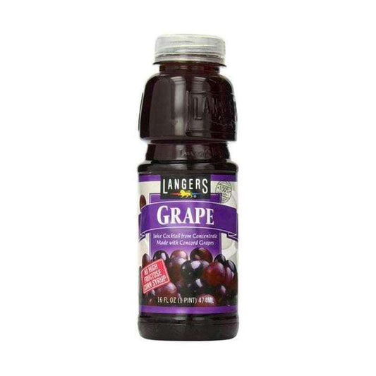 LANGERS 16OZ GRAPE 12CT