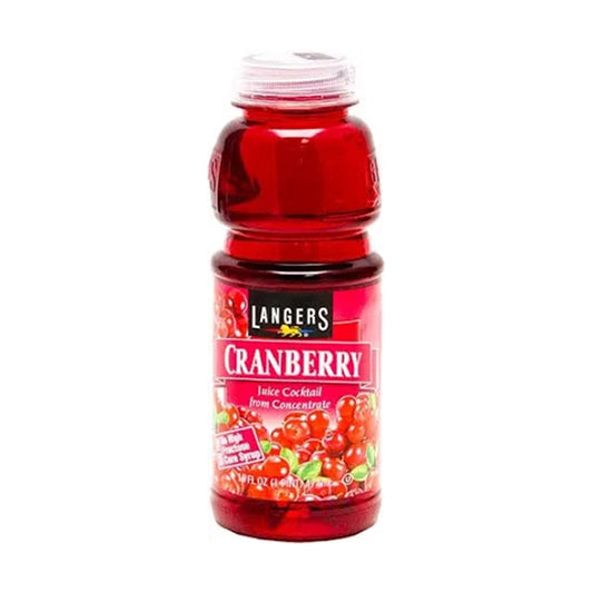 LANGERS 16oz CRANBERRY 12CT