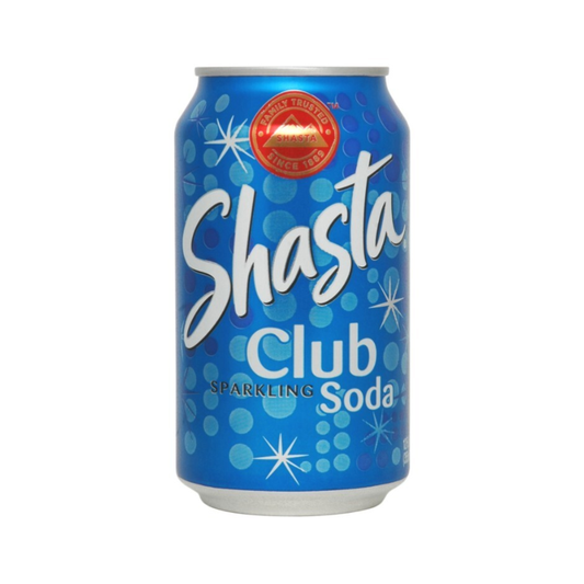 SHASTA CLUB SODA 12OZ/24CT