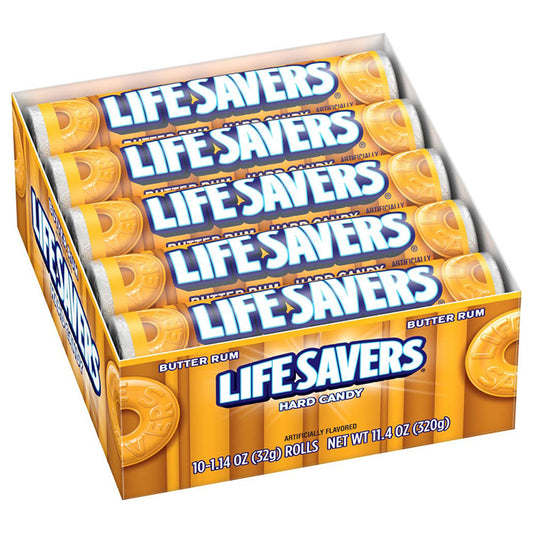 LIFE SAVERS BUTTER RUM 20CT