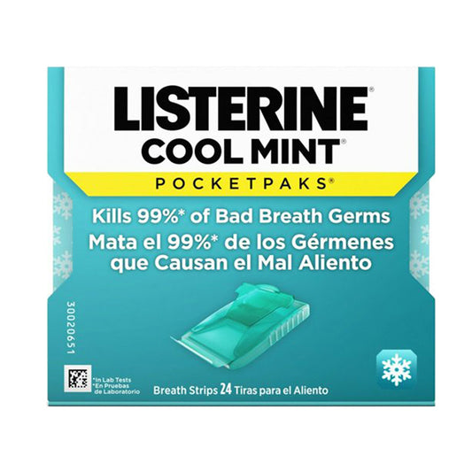 LISTERINE STRIPS COOL MINT 12PK