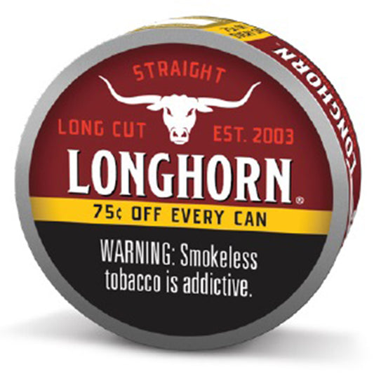 LONGHORN LONG CUT STRAIGHT $.75 OFF 5CT