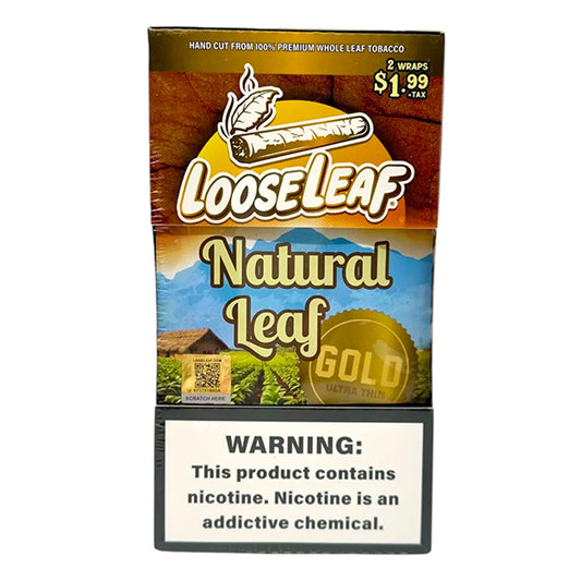 LOOSE LEAF NATURAL LEAF 2PK 1.99