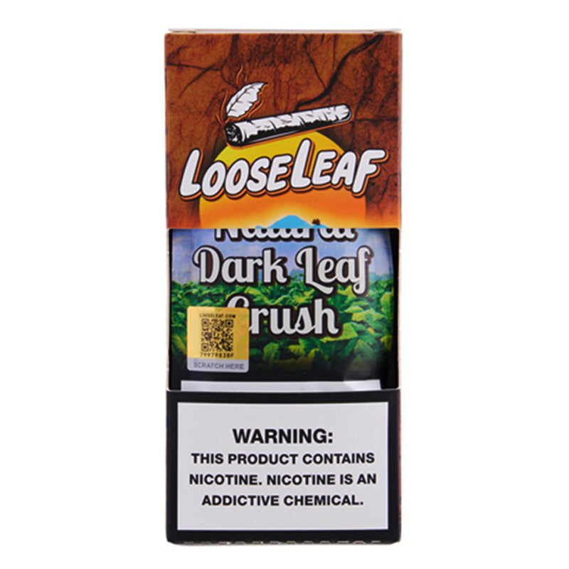 LOOSE LEAF PIPE TOBACCO-NATURAL DARK LEAF CRUSH
