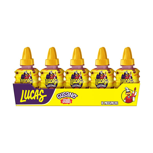 LUCAS GUSANO TAMARIND 10CT