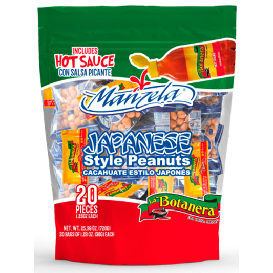 MANZELA JAPANESE PEANUTS CACAHUA 20CT