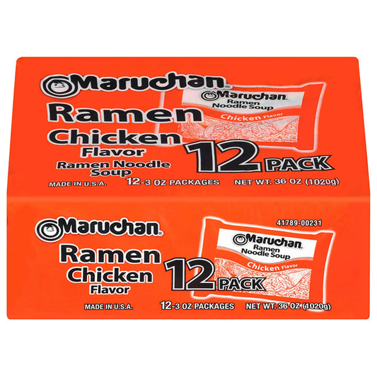 MARUCHAN RAMEN CHICKEN 12CT