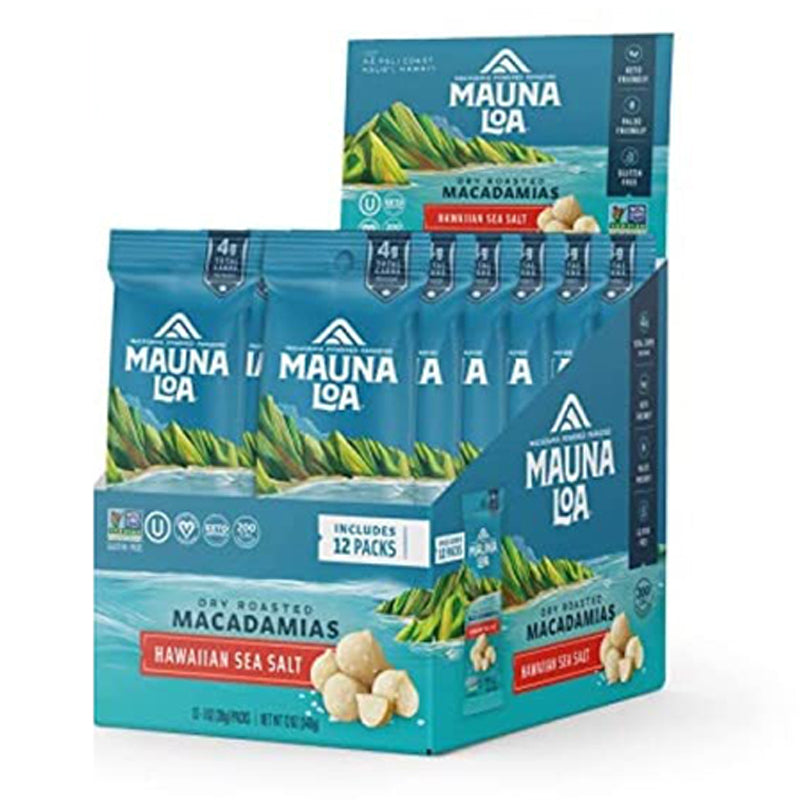 MAUNA LOA MACADAMIA-SEA SALT 12CT