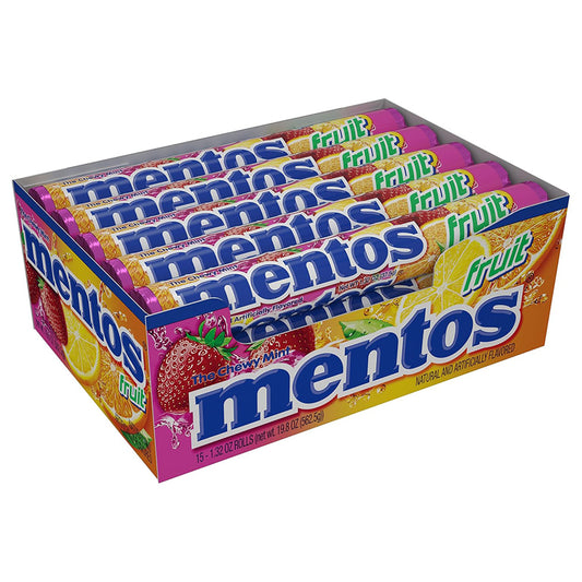 MENTOS FRUIT 15CT