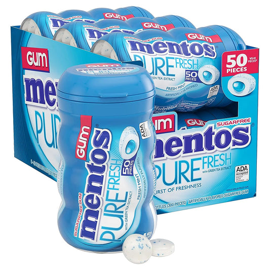 MENTOS GUM FRSH MINT 6CT