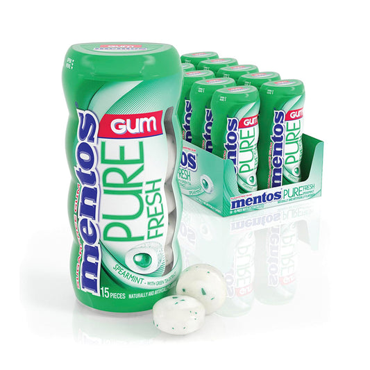 MENTOS GUM SPEARMINT 10CT