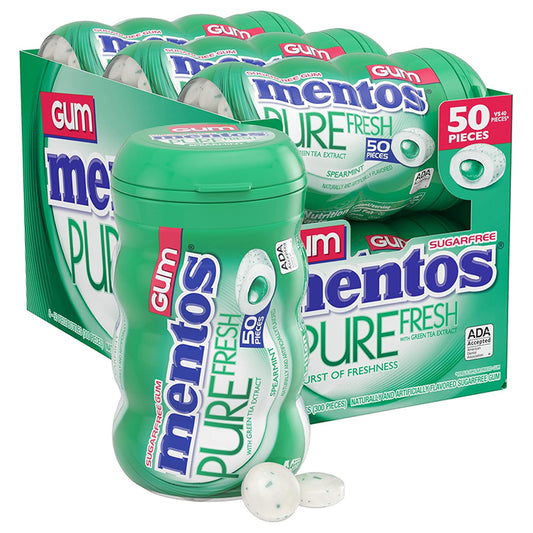 MENTOS GUM SPEARMINT 6CT