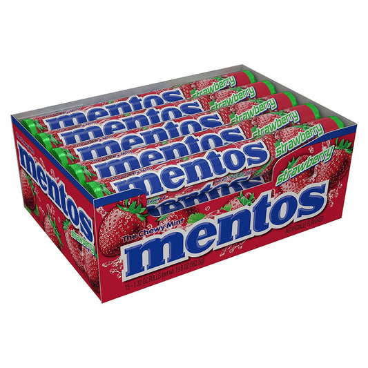 MENTOS STARWBERRY 15CT