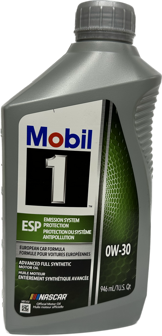 MOBIL1- FULL SYNTHETIC ESP 0W30 6/1QT