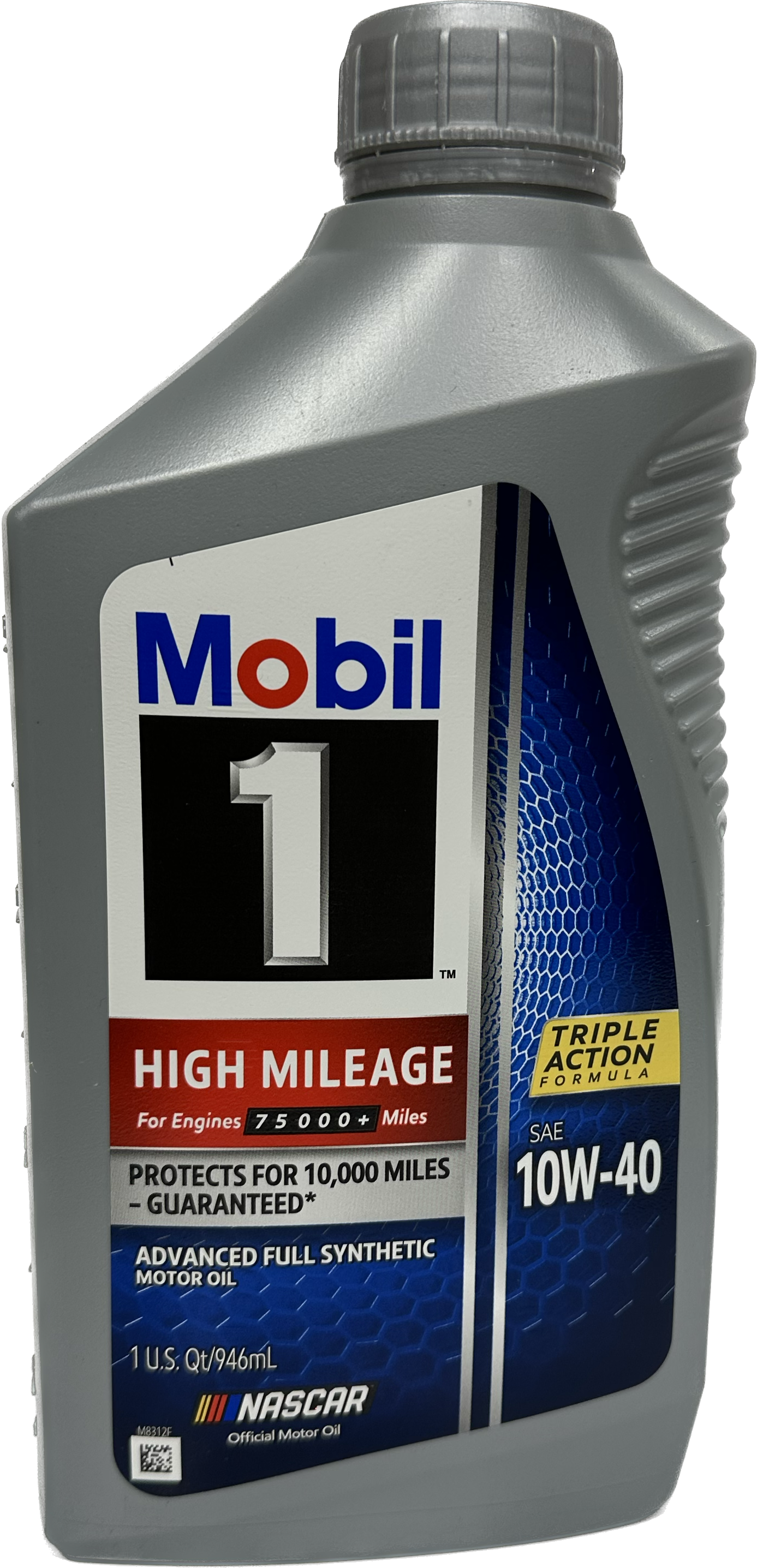 MOBIL1-FULL SYNTHETIC-HIGH MILEAGE 10W40 6/1QT