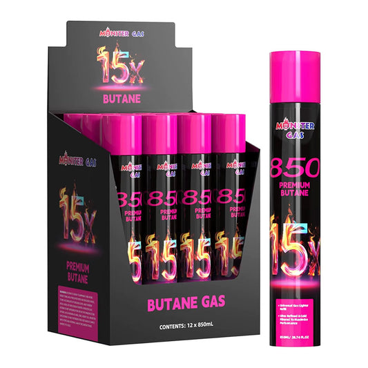 MONSTER BUTANE GAS 850ML/12CT