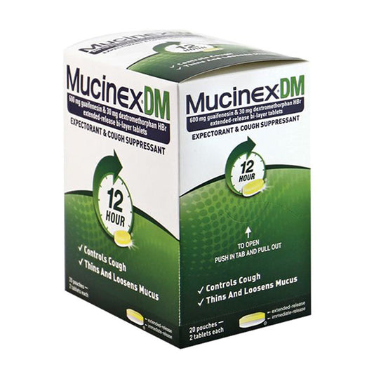 MUCINEX DM 20/2CT