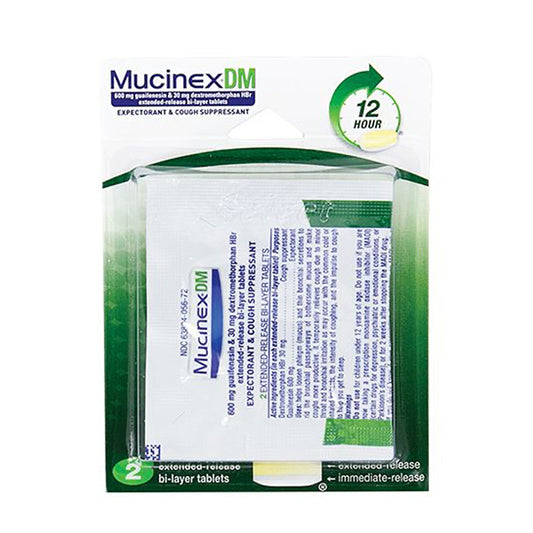 MUCINEX DM BLISTER PACK 12CT