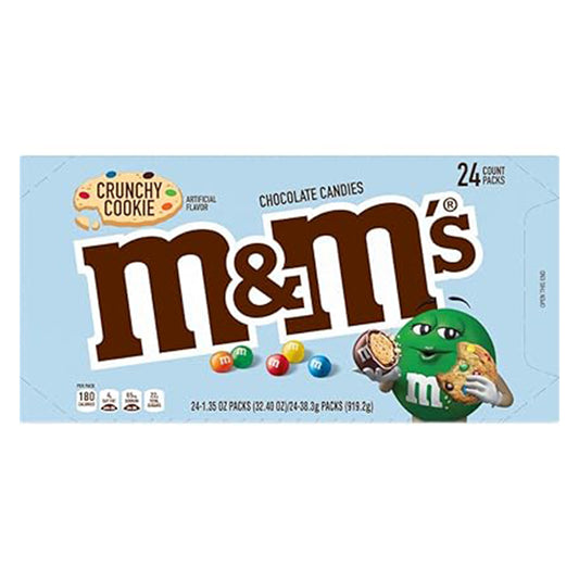 M&M CRUNCHY COOKIE KS 24CT