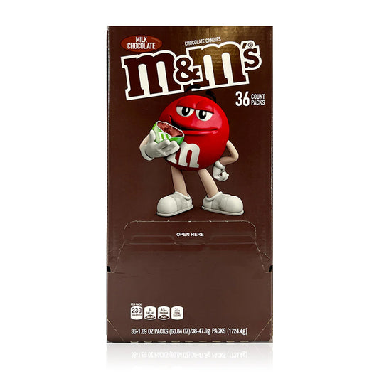 M&M MILK CHOCOLATE 36CT
