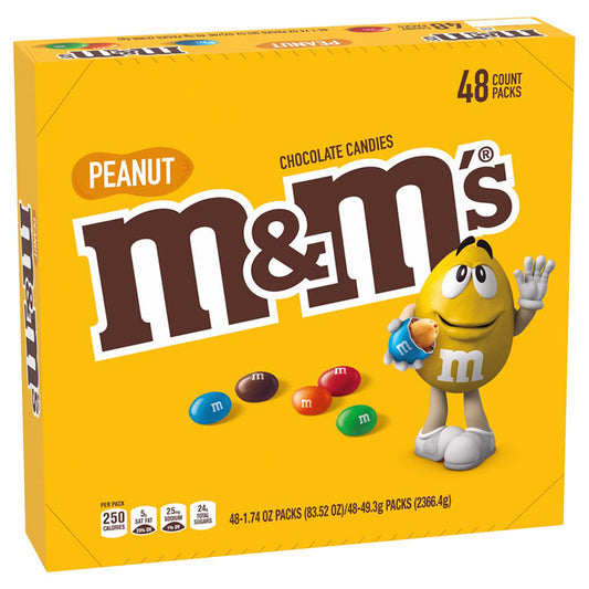 M&M PEANUT 48CT