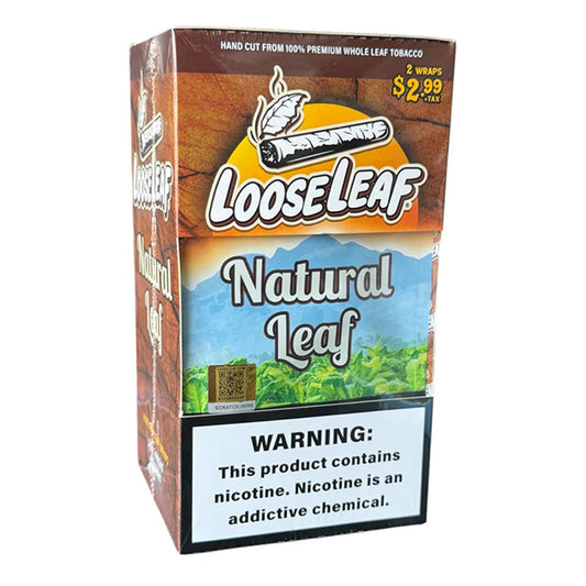 LOOSE LEAF NATURAL 2.99 20CT/2