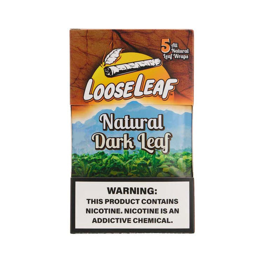 LOOSE LEAF NATURAL DARK LEAF 8CT