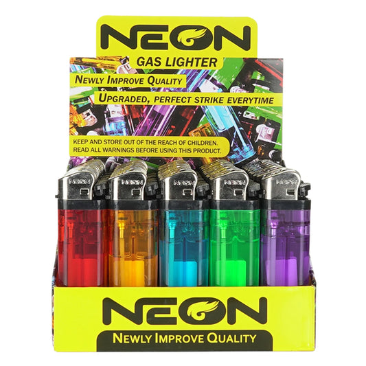 NEON LIGHTERS 50CT