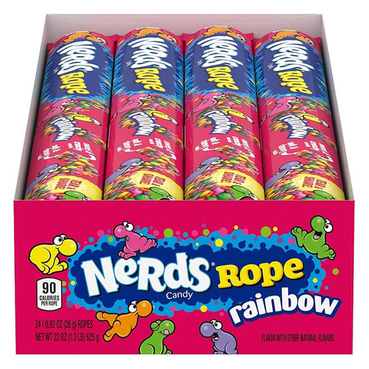 NERDS ROPE RAINBOW 24CT