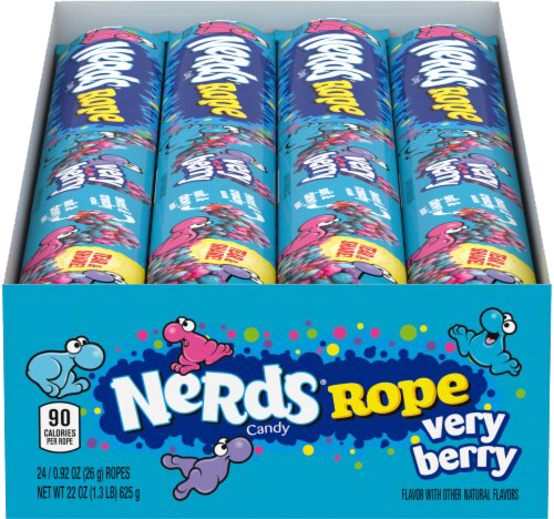 NERDS ROPE VERY BERRY 24CT