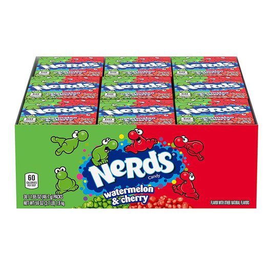 NERDS WATERMELON/CHERRY 36CT