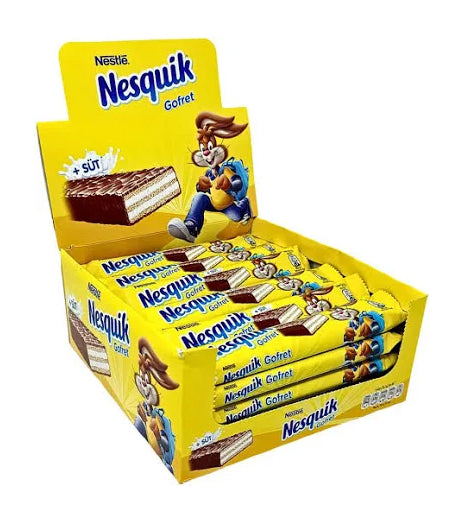 NESQUICK MILK CHOCLATE BARS 30CT