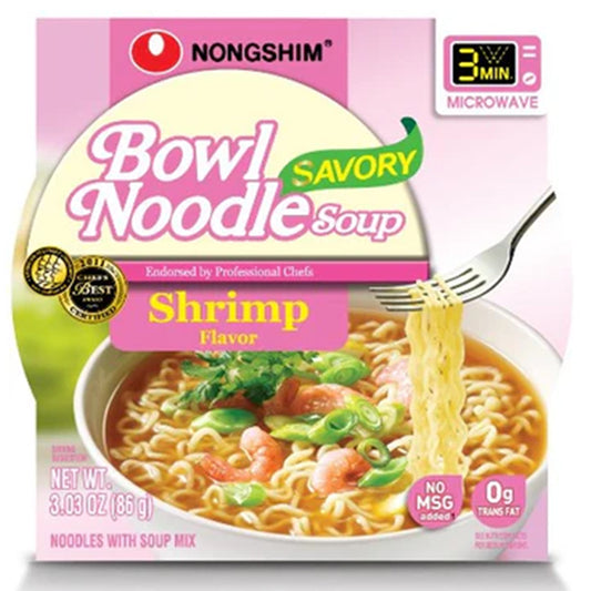 NONGSHIM SAVORY SHRIMP 12CT