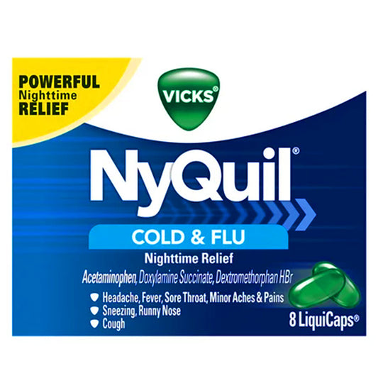 NYQUIL COLD & FLU CAPS 8PK/6CT