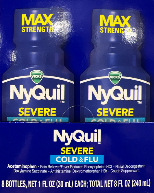 NYQUIL SEVERE COLD&FLU 8/1OZ