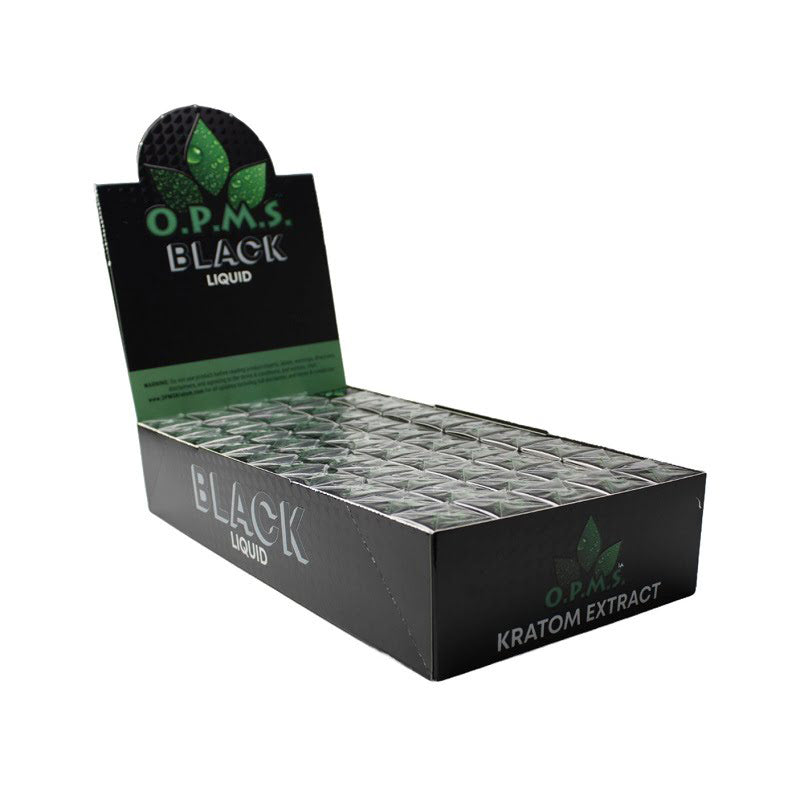 O.P.M.S LIQUID SHOTS BLACK 50CT